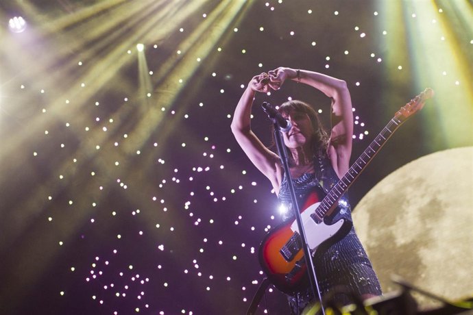 Amaral en concierto.