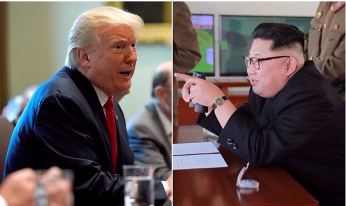 Donald Trum y Kim Jong Un