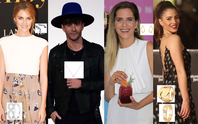 Foto Europa Press. Famosos con joyas de dinh van