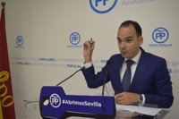 PP dice que el presupuesto de Espadas está "varado en la arena", al recaudar "sólo el 25% de lo previsto"