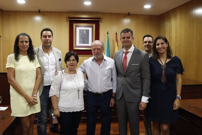 Ayuntamiento de Estepa en la toma de poder del nuevo alcalde