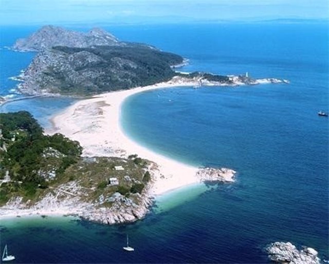 Playa De Rodas, En Las Illas Cíes