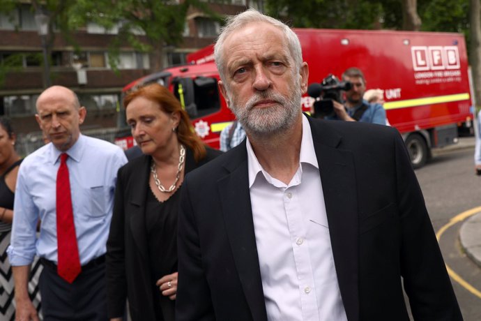 El líder laborista británico, Jeremy Corbyn