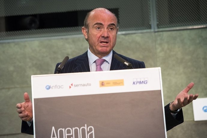 El ministre d'Economia, Luis de Guindos