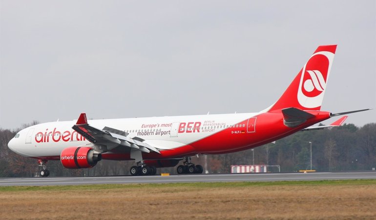 La aerolínea alemana Air Berlin se declara insolvente