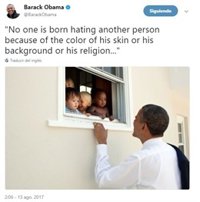 La reacción de Obama a la violencia de Charlottesville bate récords en Twitter