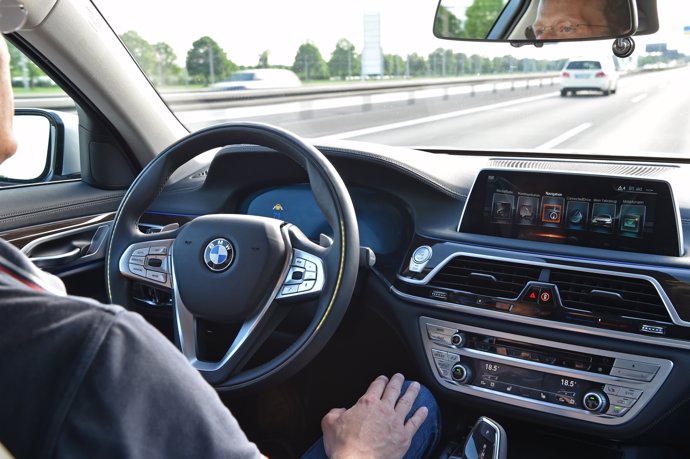 Conducción autónoma de BMW 