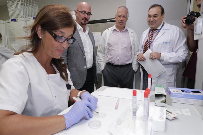 Imagen de un laboratorio del Hospital de La Paz