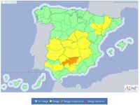 Los termómetros subirán esta semana y se esperan valores altos en el sur, donde se alcanzarán los 42ºC