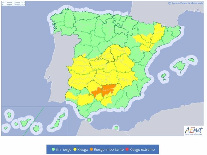 Tiempo en España