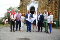 Aburto participa en la tradicional misa en honor a San Roque en la ermita del monte Pagasarri