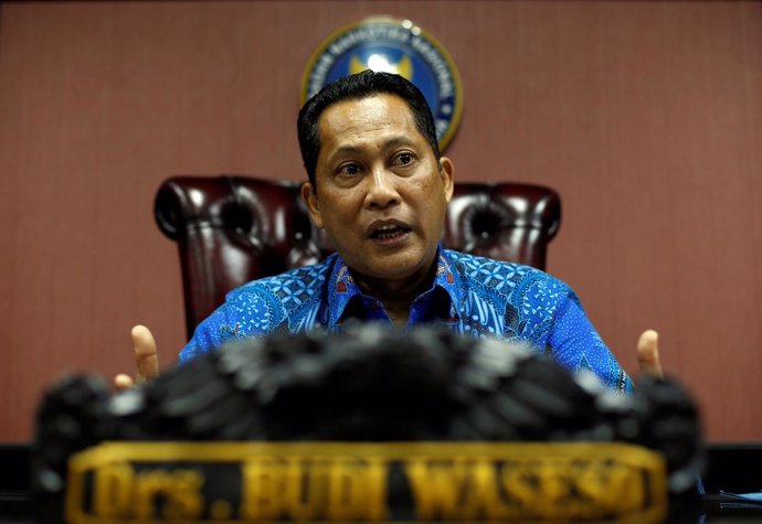 Budi Waseso, jefe de la Policía antidrogas indonesia 