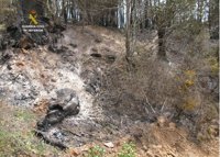 Identificados los autores de tres incendios en la provincia de León