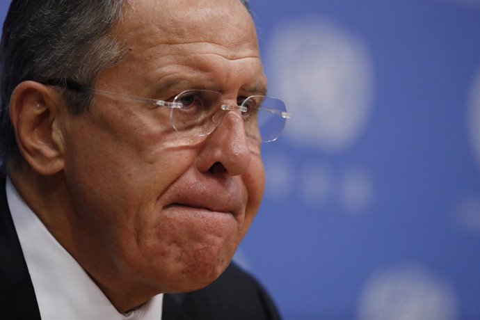 El ministro de Exteriores de Rusia, Sergei Lavrov