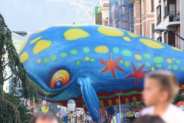 Desfile de la Ballena en Bilbao