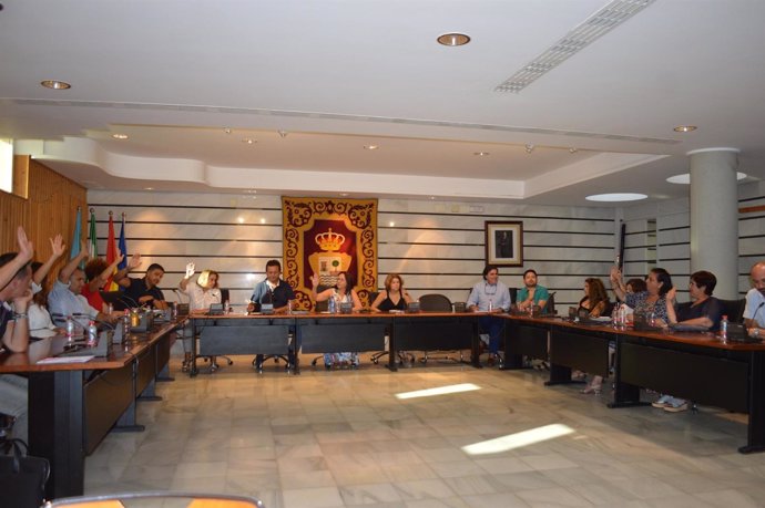 Pleno del Ayuntamiento de Punta Umbría. 