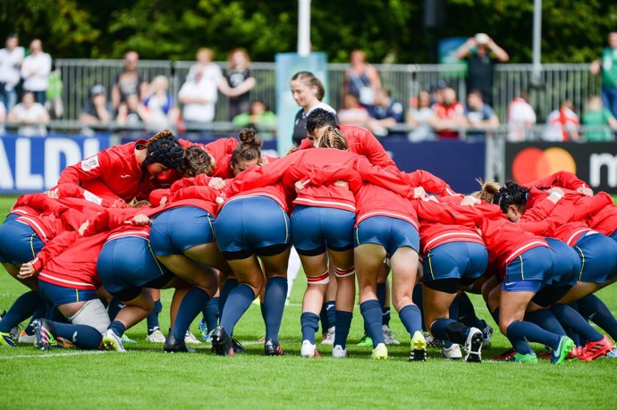 España-Inglaterra en el Mundial de rugby femenino
