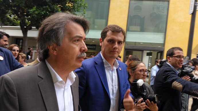 Xavier Pericay y Albert Rivera