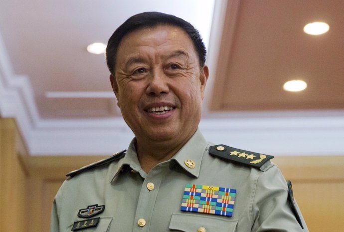 El vicepresidente de la Comisión Militar Central de China, Fan Changlong.