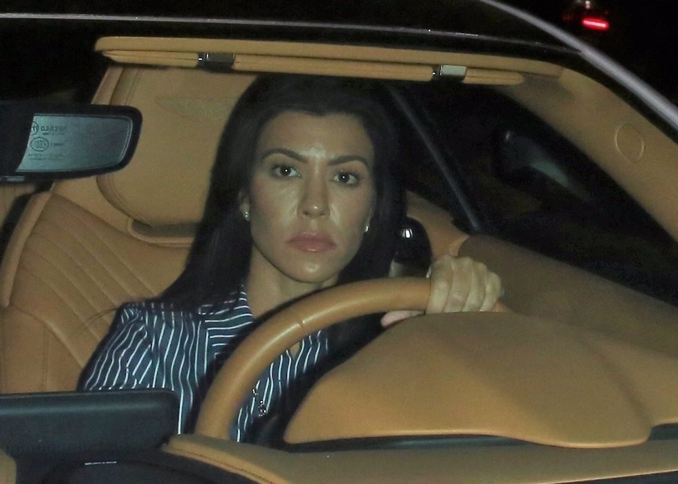 Kourtney Kardashian y Justin Bieber coinciden de nuevo en la Iglesia