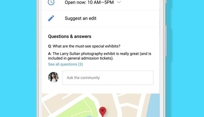Preguntas y Respuestas en Google Maps 