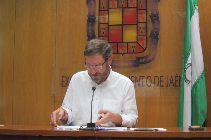 El coordinador general del PP de Jaén, Miguel Contreras.