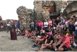 Representación en el castillo de Mirabel (Cáceres)