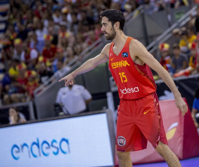 Joan Sastre jugando con España