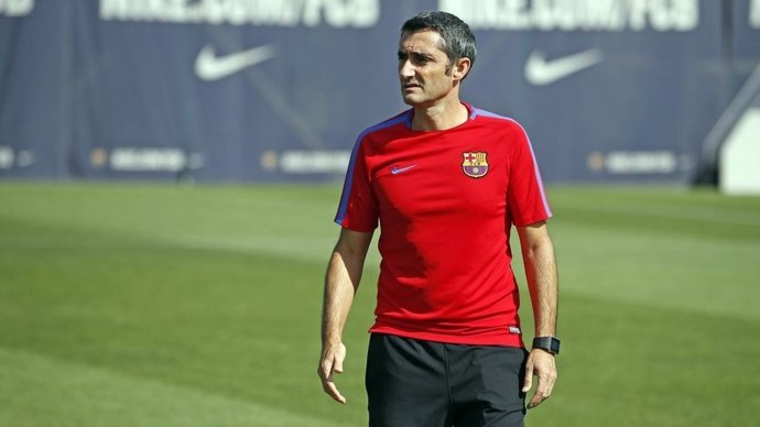 Ernesto Valverde, entrenador del FC Barcelona