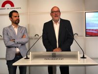 JxSí tramitará "en breve" la ley del referéndum pero no descarta otra vía que garantice el 1-O