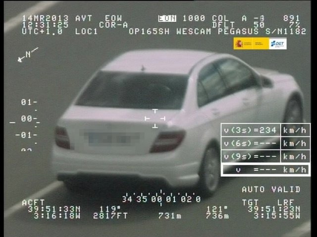 Excés de velocitat, cotxe, radar