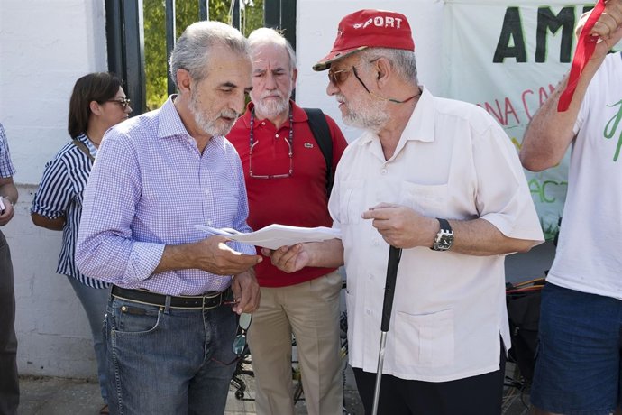 Flores en el Parque Amate.