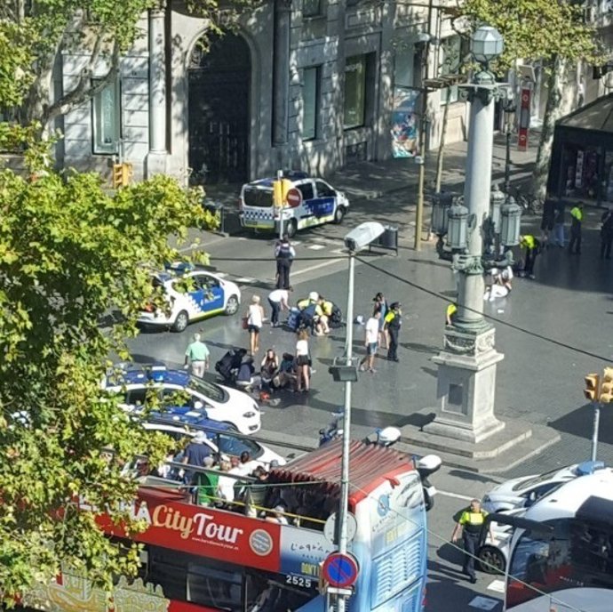 Atropellament a Barcelona
