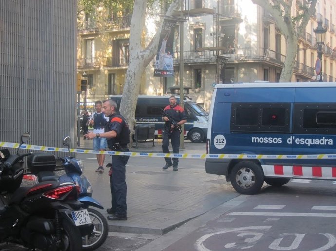 Atropellament en La Rambla