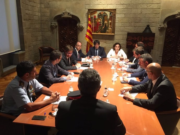 Gabinete de crisis por el atentado de Barcelona