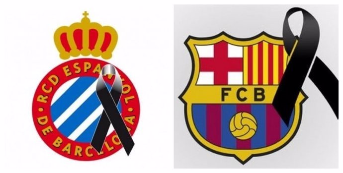 Barça y Espanyol, con el "corazón encogido" por el ataque terrorista