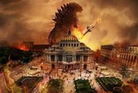 Técnicos mexicanos hacen una réplica del avión para la película 'Godzilla'