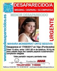 Busca a una menor desaparecida en Vigo
