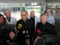 Omella, "consternado" tras visitar heridos en el Hospital del Mar