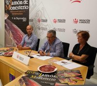 El Día del Jamón de Monesterio (Badajoz) promocionará el 9 de septiembre un año más la gastronomía local