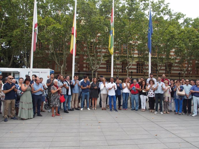 Concentración tras el atentado en Barcelona      