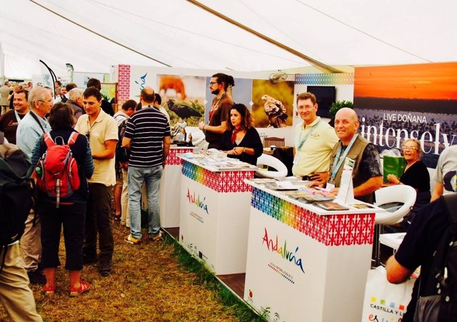 Presencia de Andalucía en la British Birdwatching Fair de Reino Unido