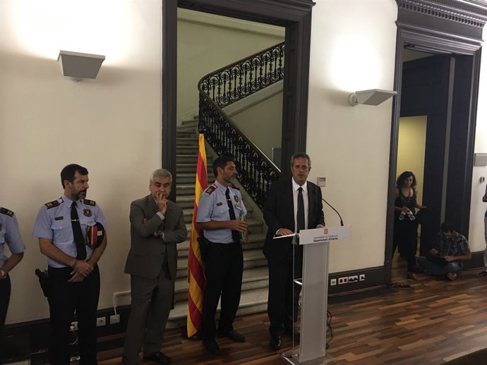 Compareixença en Interior del major J.L. Trapero 