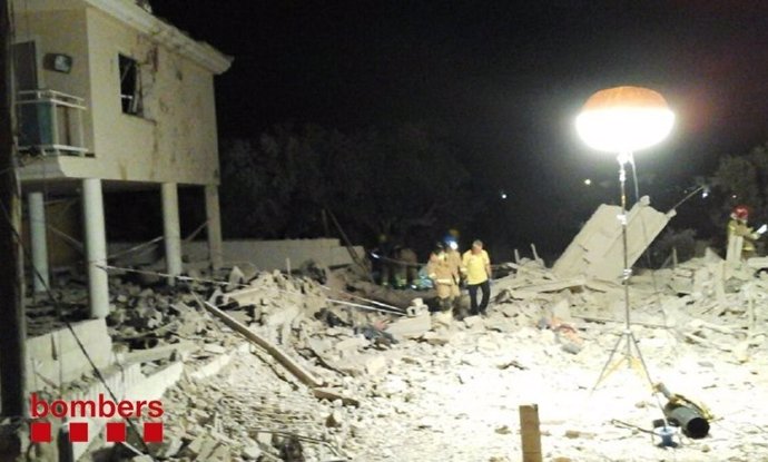 Explosión en una casa en Alcanar (Tarragona)