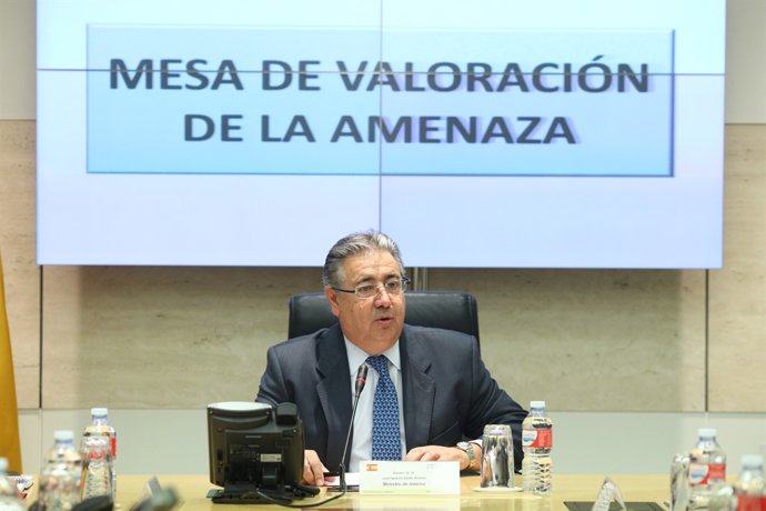 Zoido presideix la reunió de la taula de valoració de l'amenaça terrorista