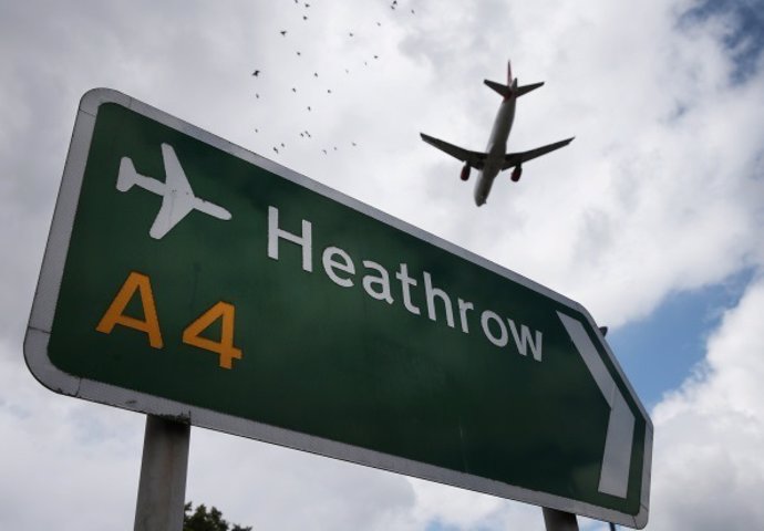 Aeropuerto de Heathrow, en Londres.