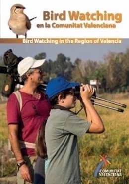 Portada del folleto 'Bird Watching en la Comunitat Valenciana'