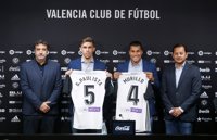 Murillo, presentado junto a Gabriel Paulista en el Valencia: "Han sido un par de semanas bastante complicadas"