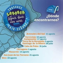 Campaña 'Saborea el agua que nos une' del Scrats