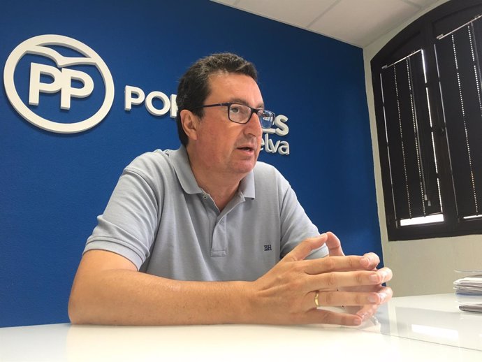 El presidented el PP de Huelva, Manuel Andrés González.